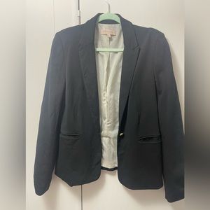 Philosophy blazer, size L, black, torn liner